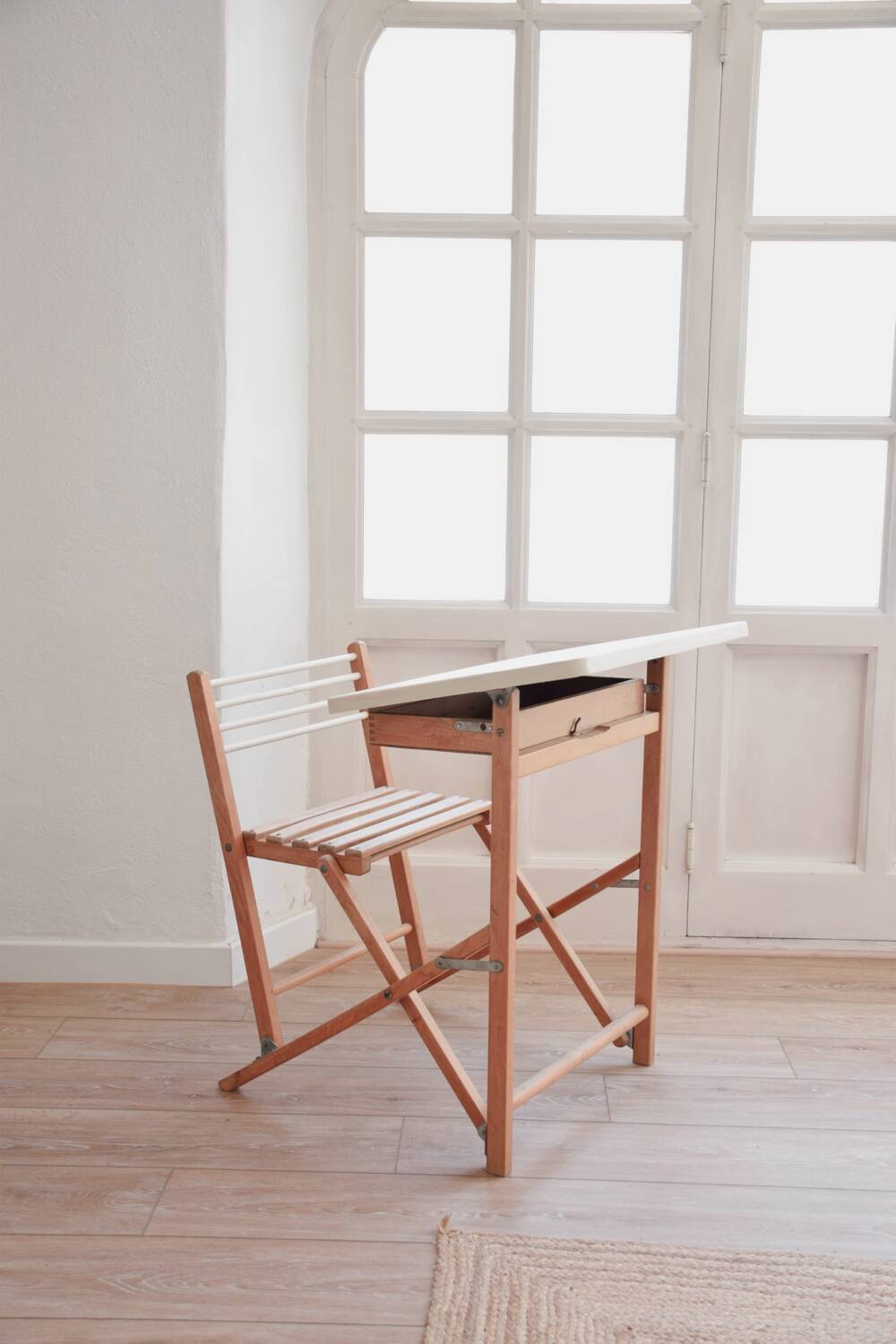 Plideal 60's Foldable School Desk