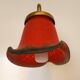 Glass paste tulip wall lamp