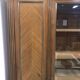 3-door marquetry display case