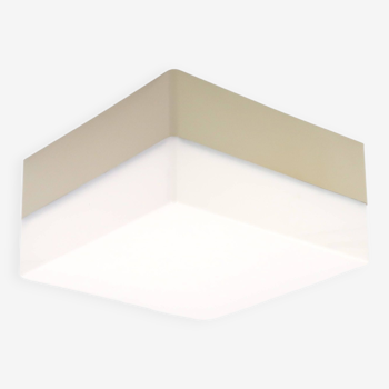 Trimline square white and beige ceiling or wall light