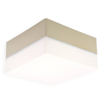 Trimline square white and beige ceiling or wall light