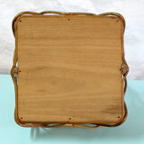 Rattan bottle holder