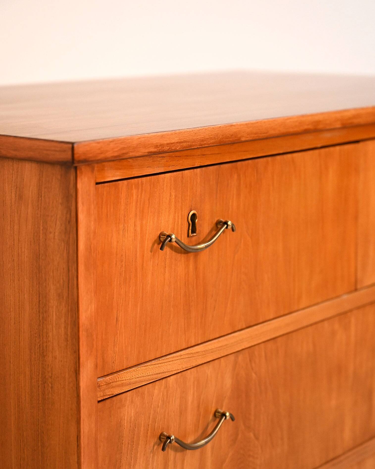 Scandinavian teak chest of drawers, 1960s