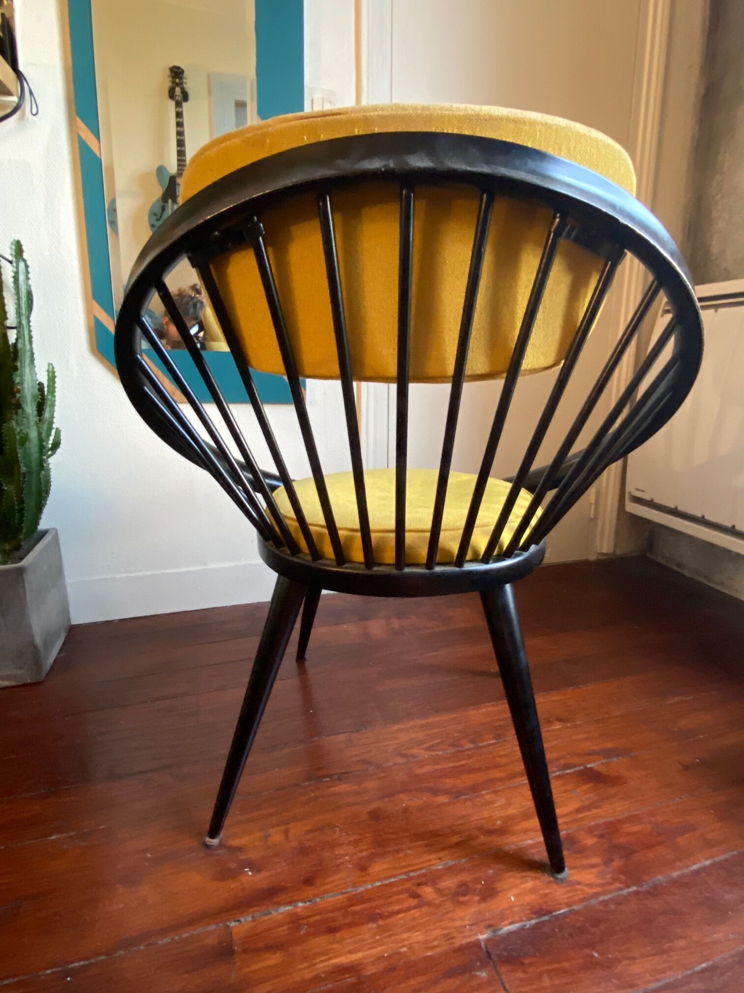 Armchair Circle Chair 1960 Yngve Ekström