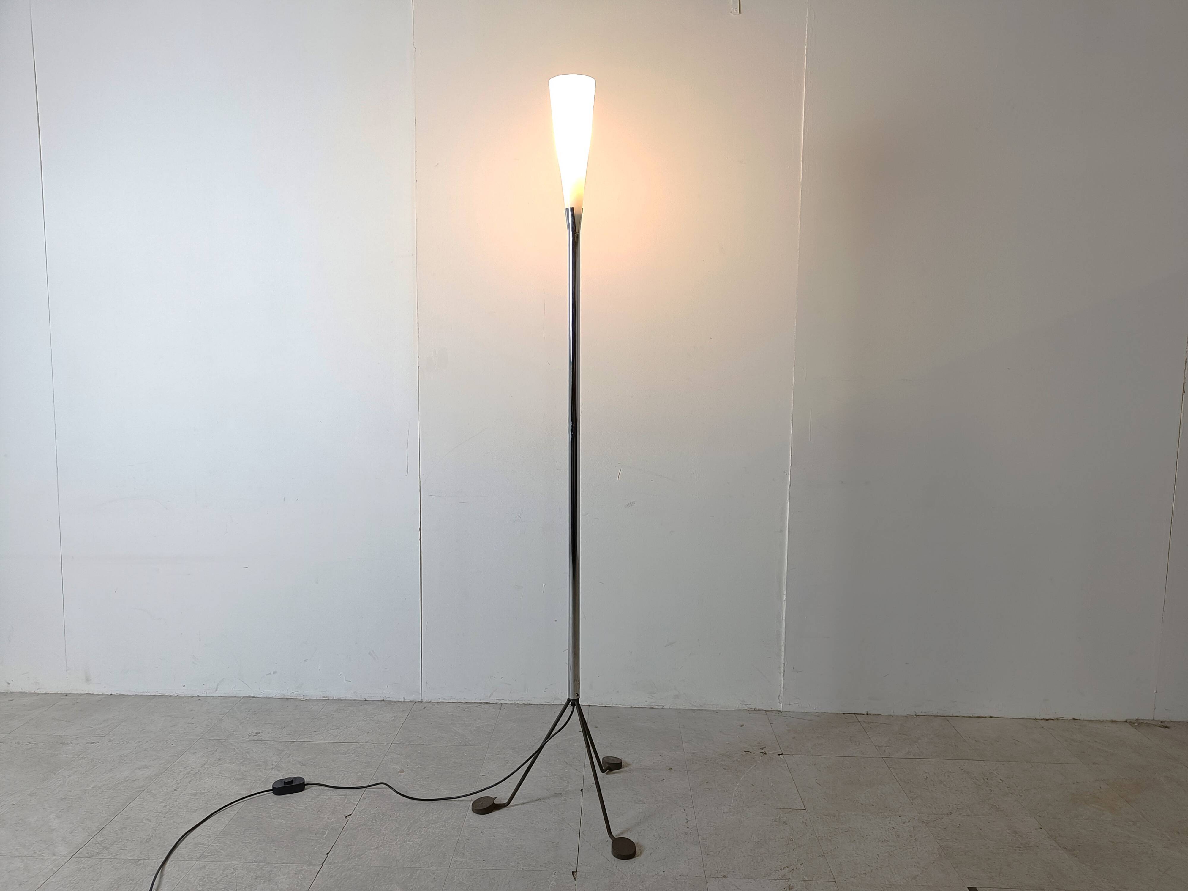 Post modern murano glass floor lamp by Veart, 1990s