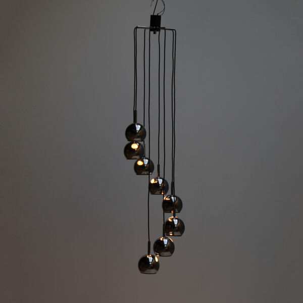 Lustre en cascade huit lumières dans Chrome