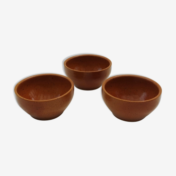 Trio of mini bowls
