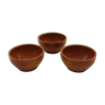 Trio of mini bowls