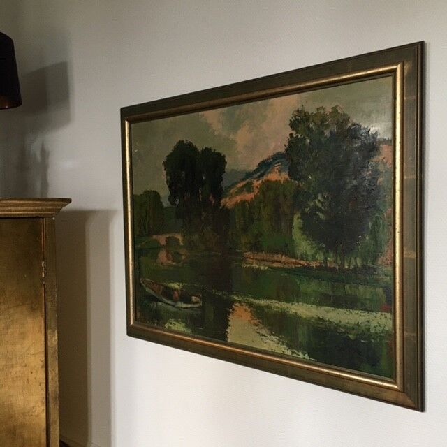 Pond landscape table