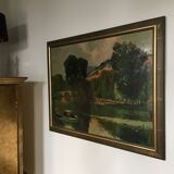 Pond landscape table