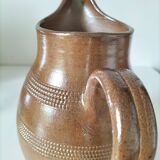Stoneware pitcher