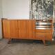 Large vintage sideboard 1950 compass feet