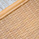 Bamboo and rattan coffee table