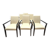 Suite de 8 fauteuils Anna Chair SO1369, Andreu World