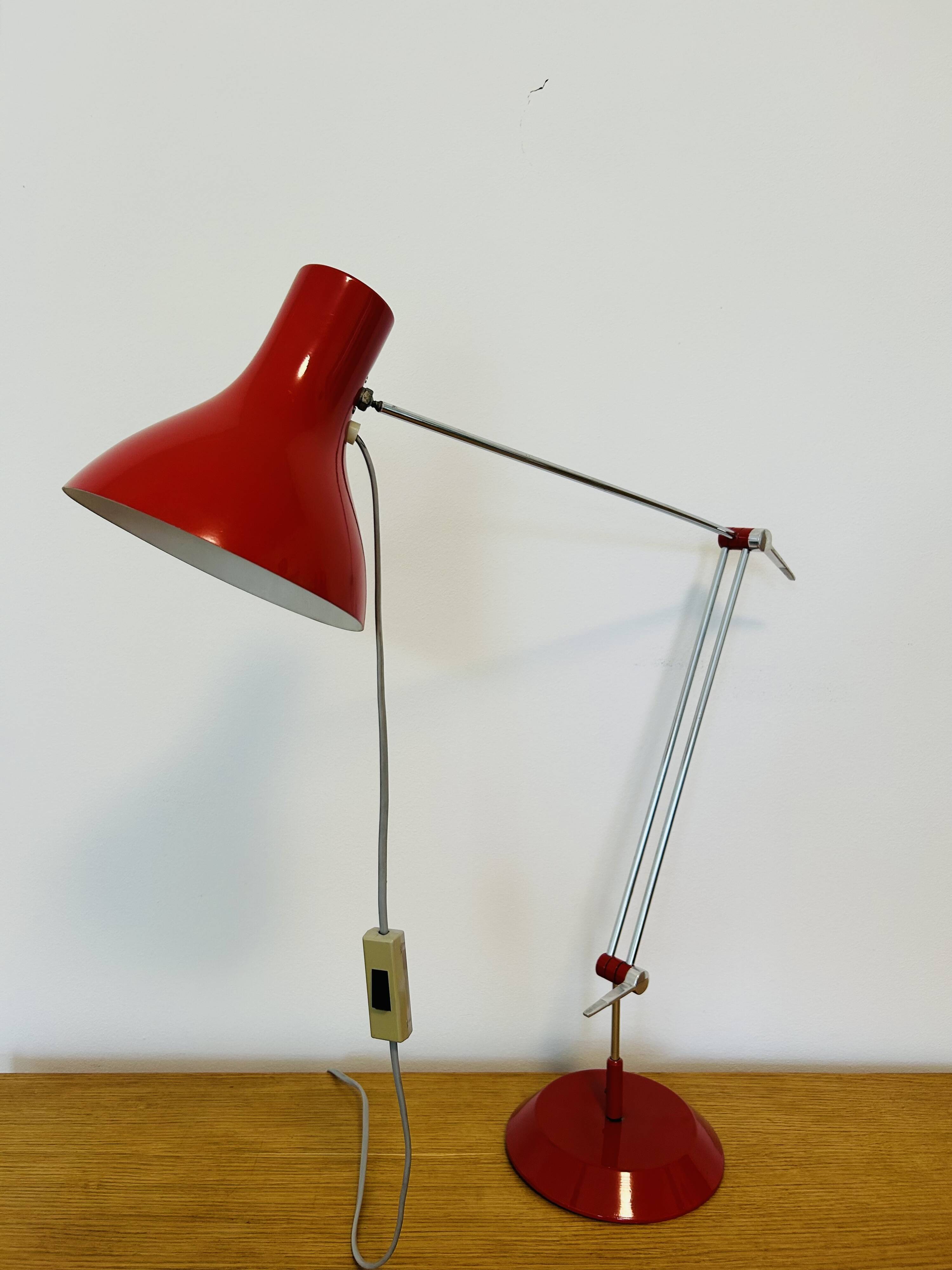 Lampe de bureau vintage par Josef Hurka pour Napako, Tchécoslovaquie 1970