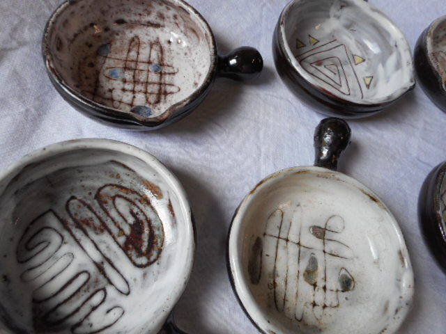 8 cups Juliette Derel Vallauris