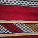 Small brick red Berber Kilim – Flat weave Hanbel – 77x140 cm