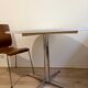 Round table Space Age metal legs 80s/90s