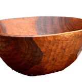 Wooden artisanal bowl