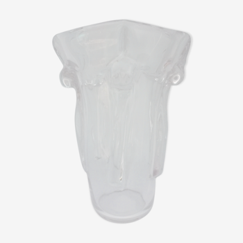 Vase en cristal Pierre Schneider