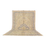 Oushak Handknotted Floral Rug sku 2166