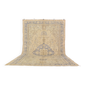 Tapis floral Oushak noué à la main sku 2166