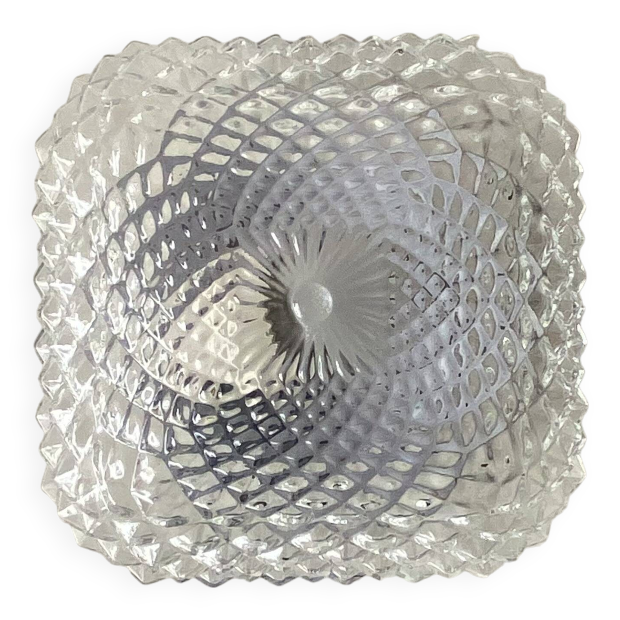 Small wall light ceiling light square glass minimalist porthole