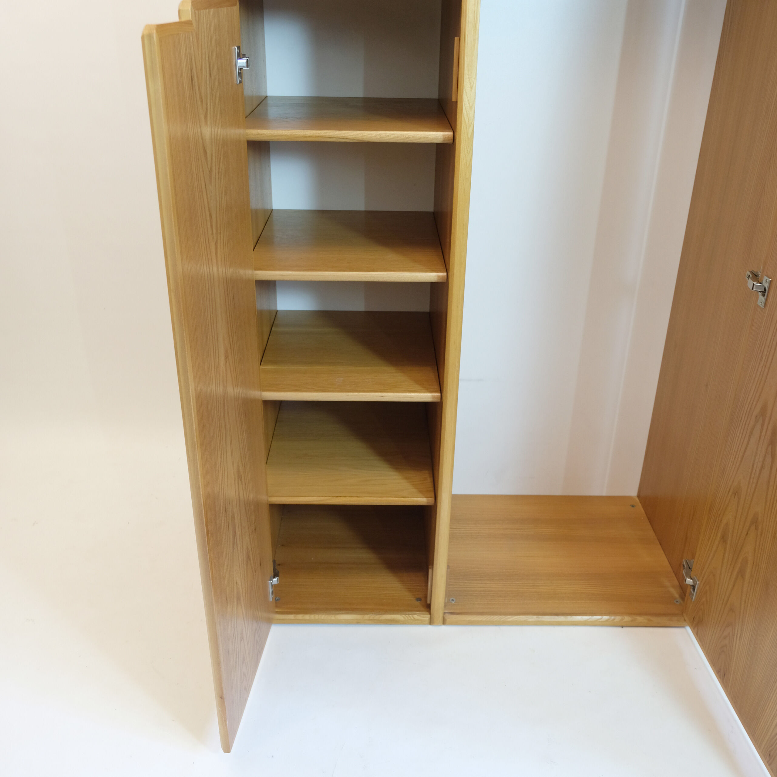 Elm cabinet from the GO series, Pierre Chapo