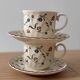 Set de 2 tasses et sous tasses Oakwood Staffordshire Tableware