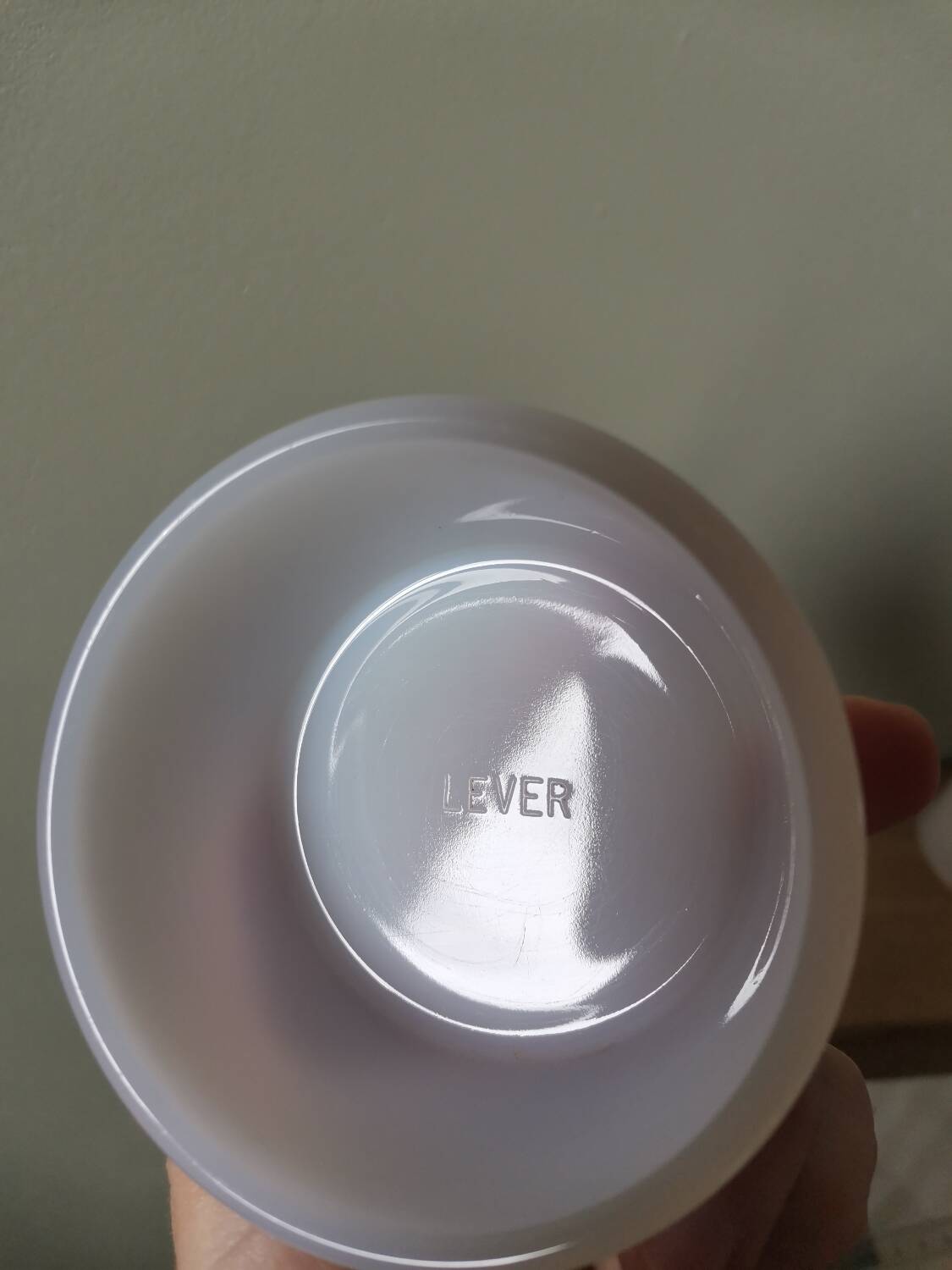 Set of 4 vintage arcopal bowl ramekins white lever France