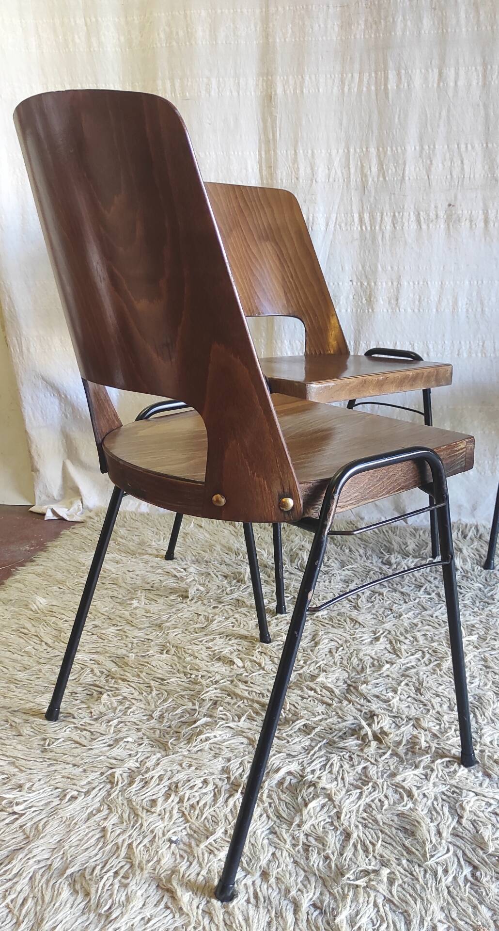 Baumann chairs model Manathan - 1960s/70s