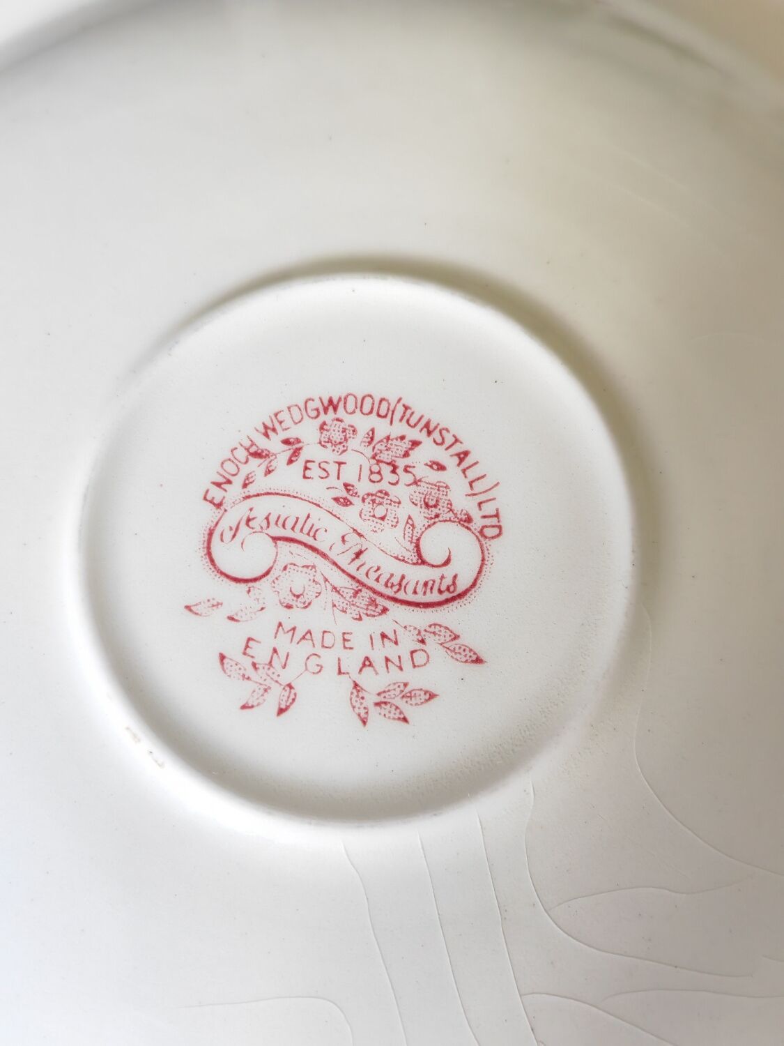 Wedgwood plates
