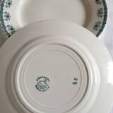 Six St Amand plates