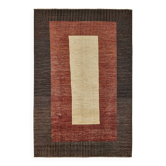 Tapis Oushak en laine noué à la main turc 198 cm x 297 cm