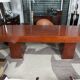 Bureau en bois de loupe brune spectaculaire vers 1930