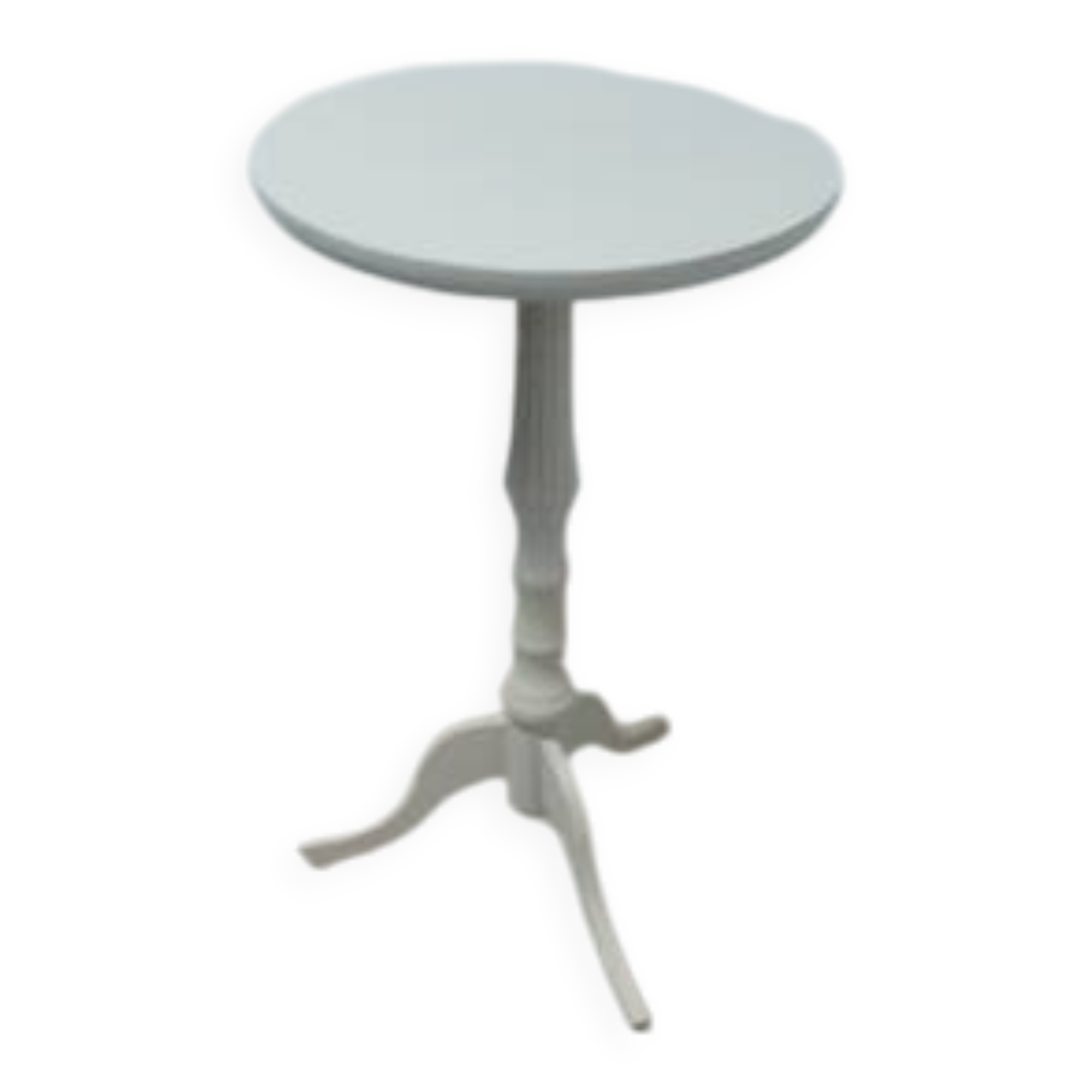 Refurbished tripod pedestal table