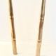 Vintage service cover, gilded bamboo, Hollywood Regency - circa 197.