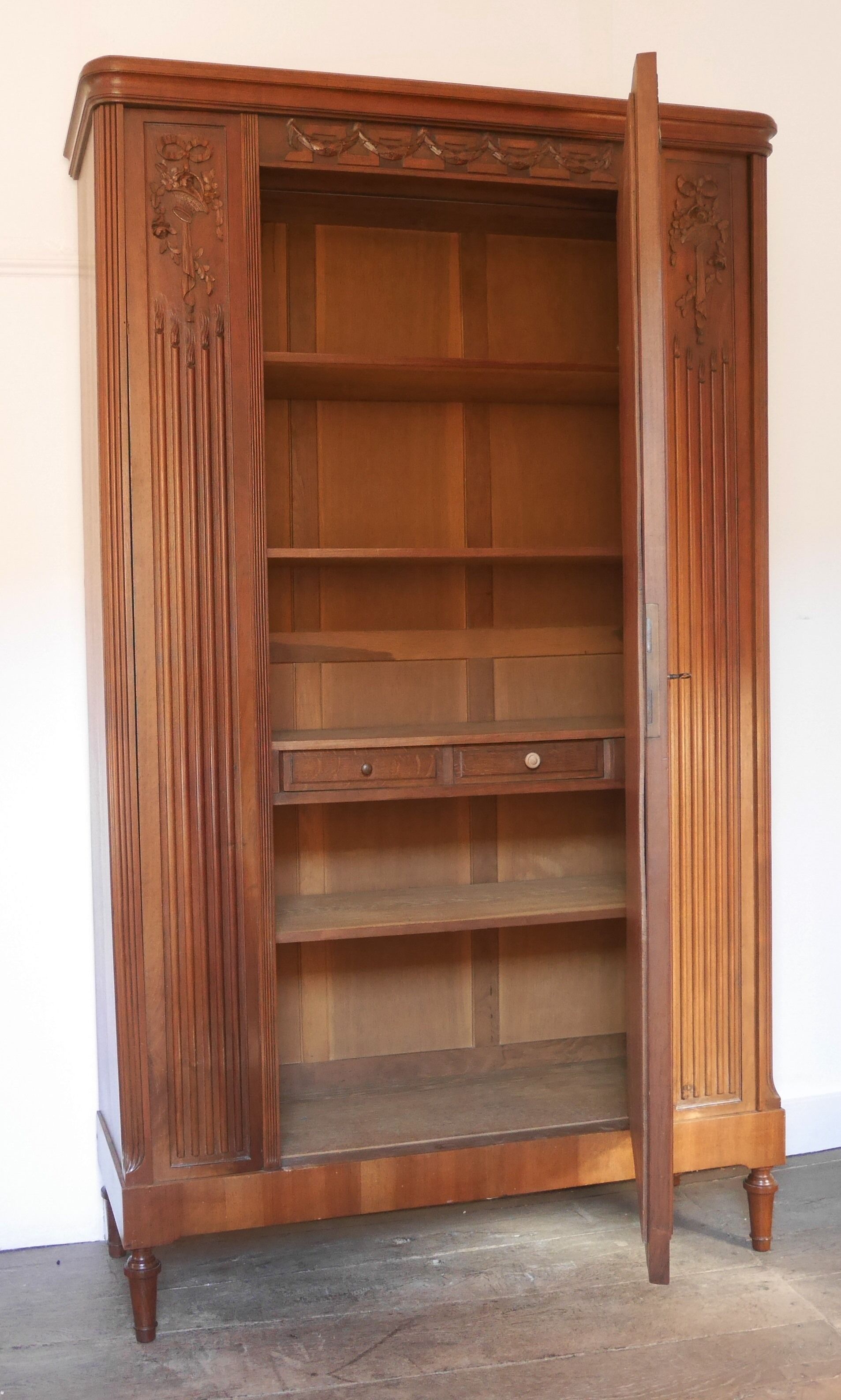 Parisian glass cabinet