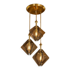 Suspension design en - verre laiton