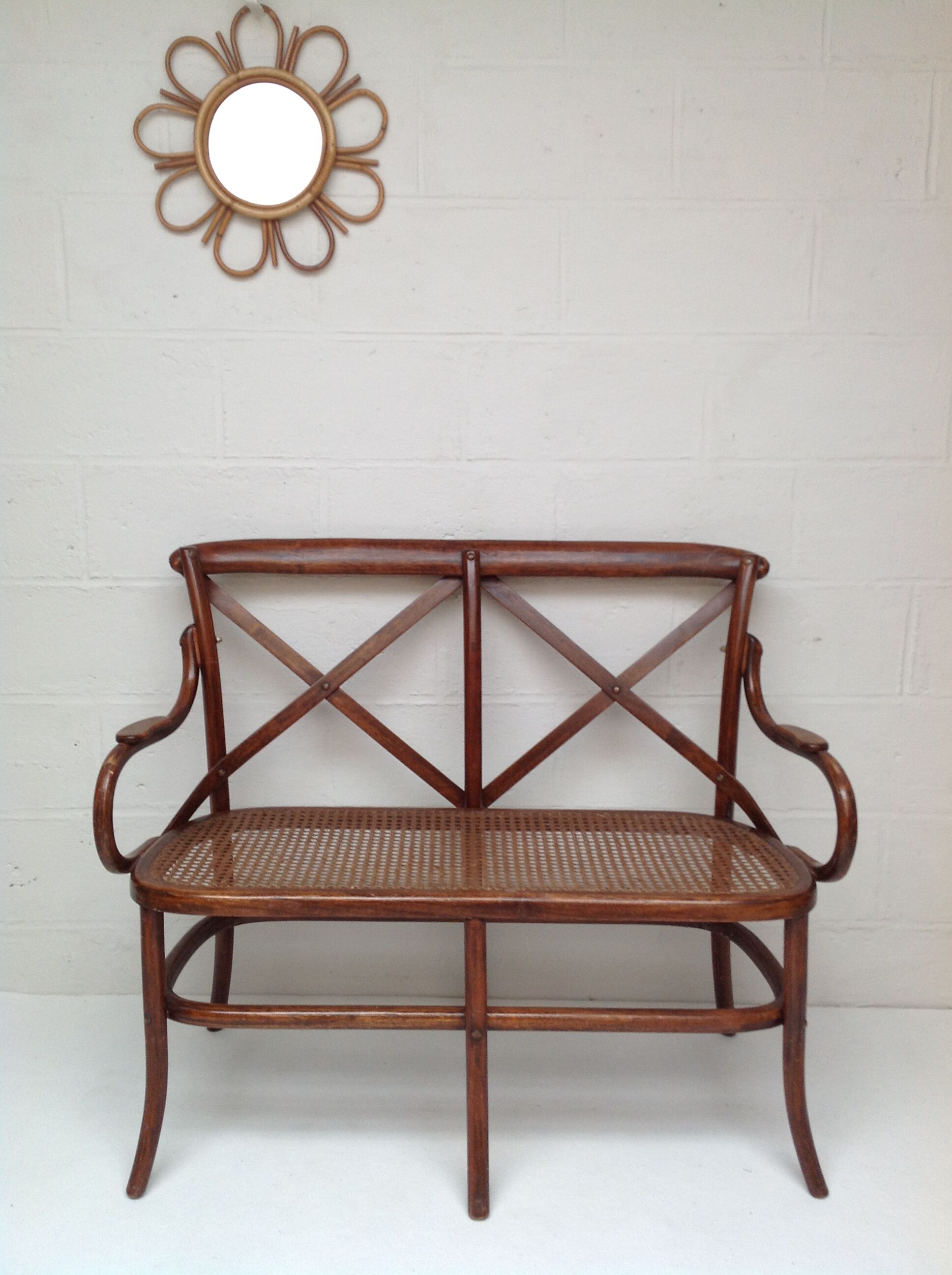 Wood bench and canning