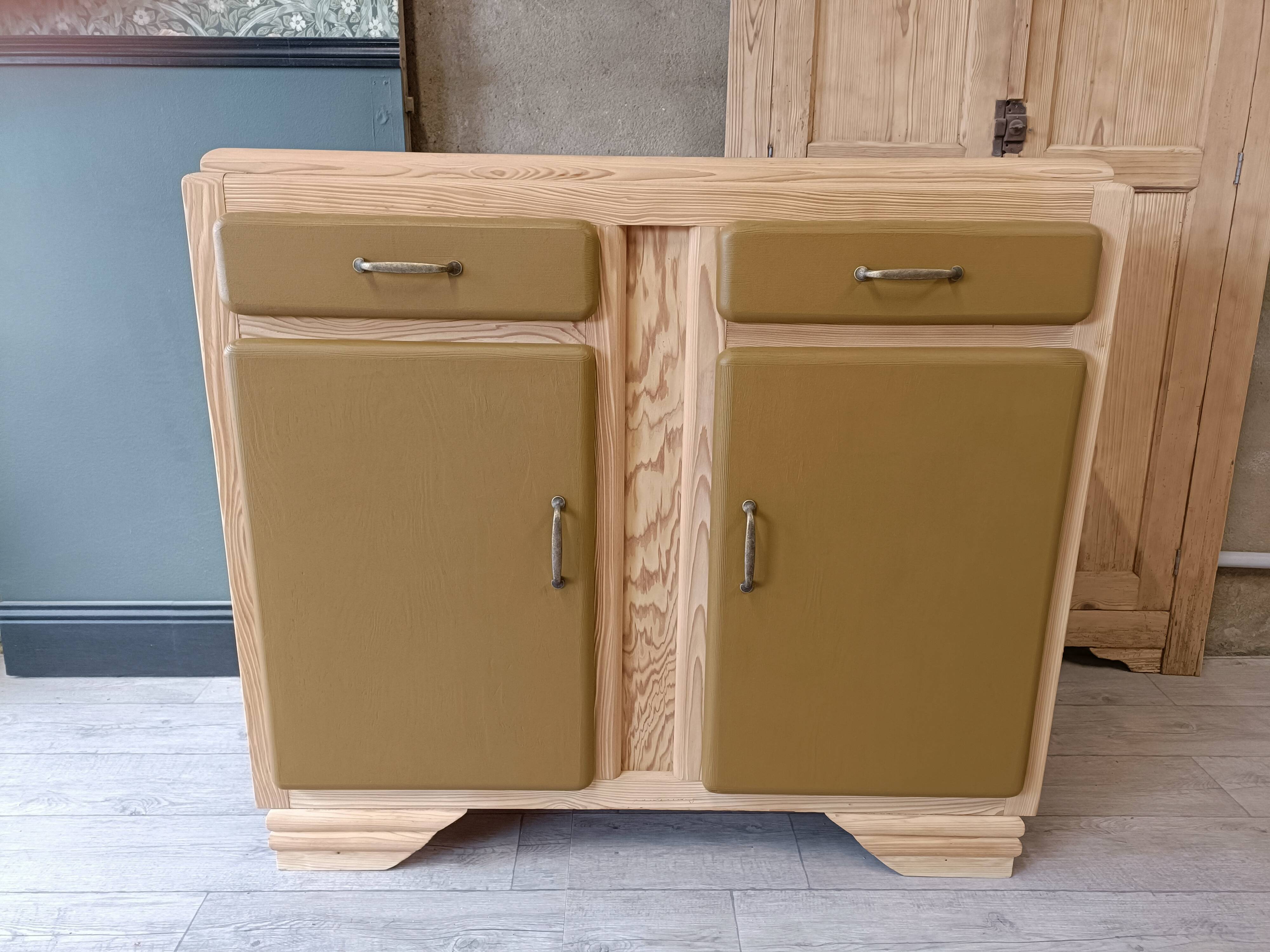 Renovated Mado low sideboard