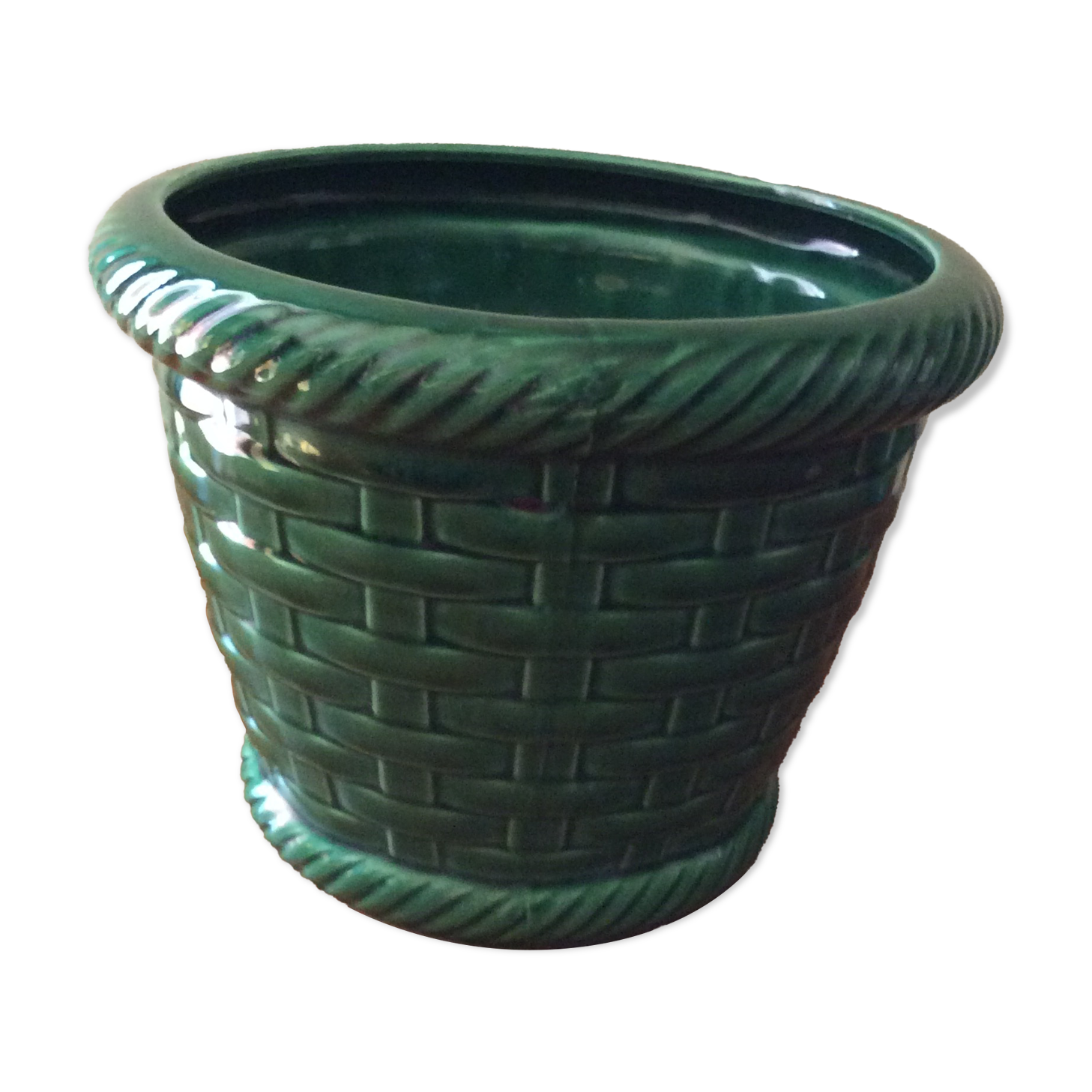 Cache pot Poët Laval France From the 50s