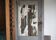 Abstract painting signed Besson Eric, canvas on wooden panel, wall decoration.