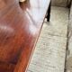 Table XXL noyer massif foncé 3m