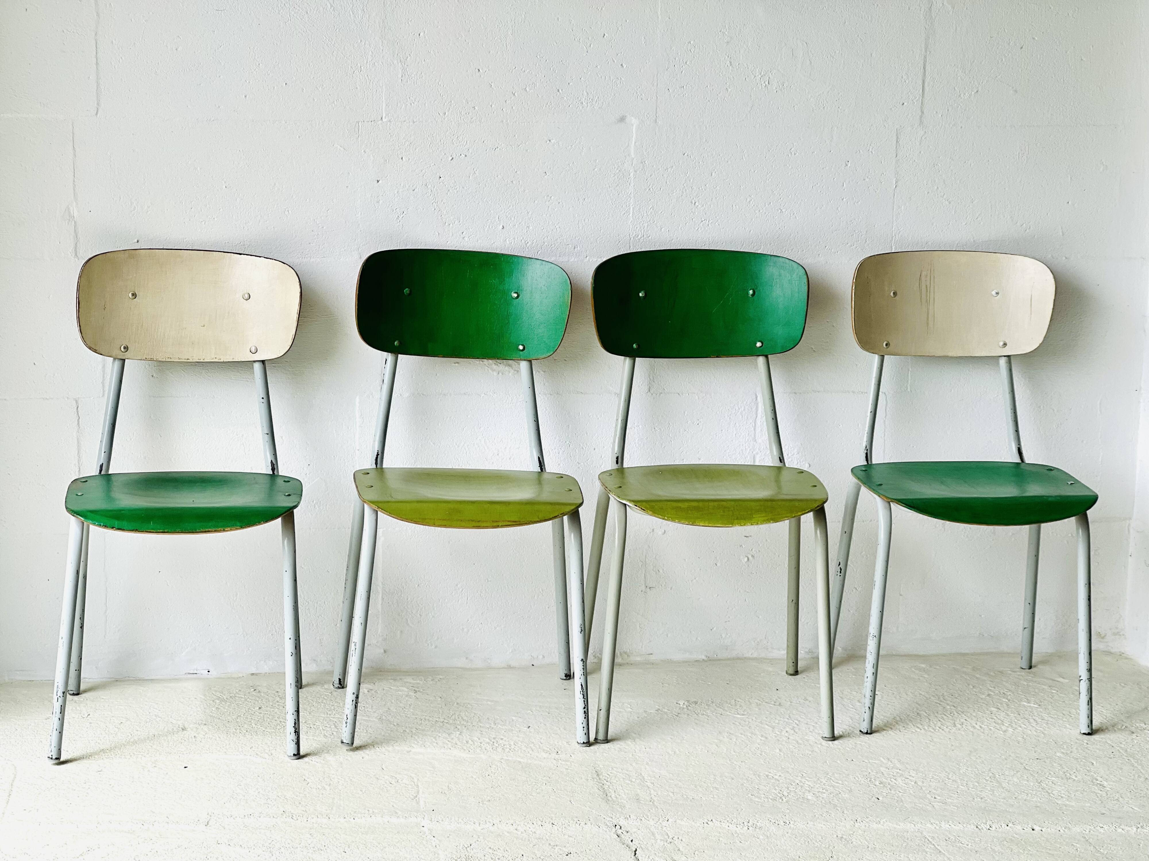 Bistro chairs, set of four