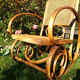 Fauteuil rocking chair refait à neuf