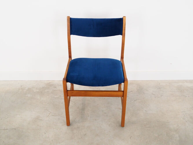 Ensemble de deux chaises en hêtre, design danois, années 70, fabriqué au Danemark
