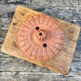 Terracotta cheese bell