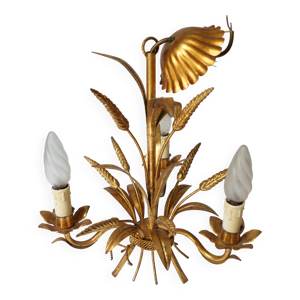 Lampe lustre en metal - hans