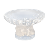Lalique France Crystal cup with birds